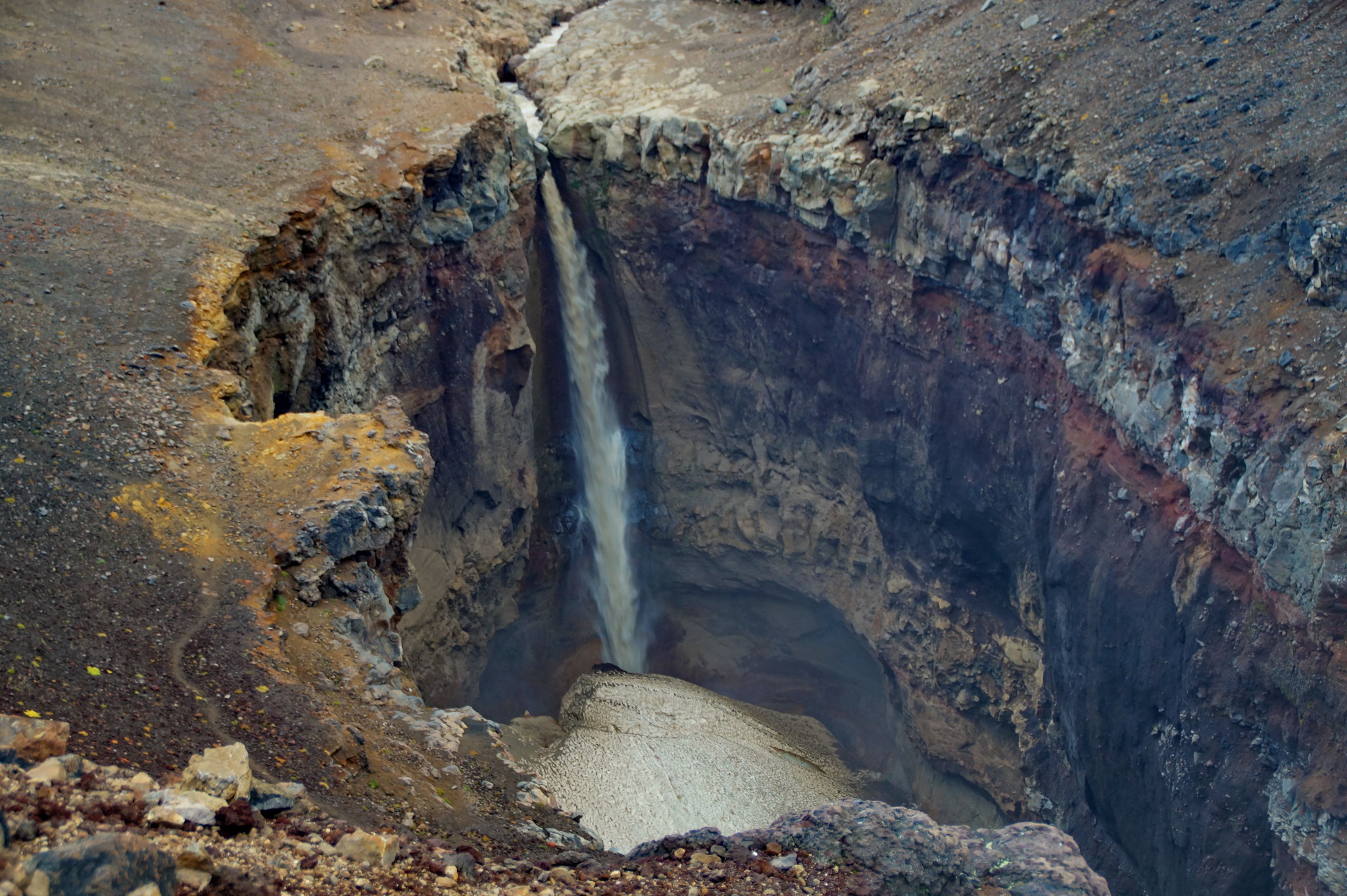 водопад с Мутновского